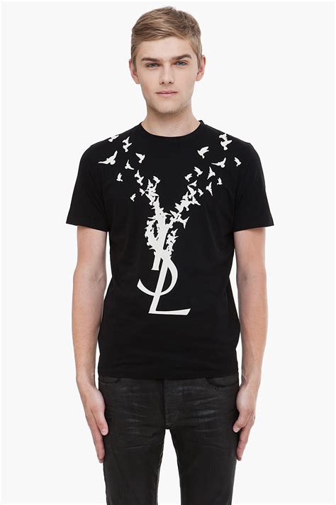 t shirt logo ysl|rehab ysl shirt.